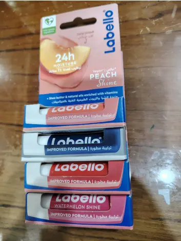 Picture of Labello Lip Balm -2pcs Different Flavours