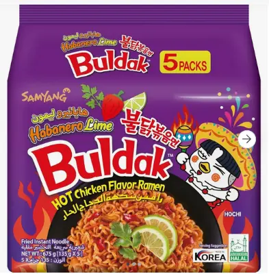 Picture of Buldak Habanero Lime Ramen 675g (Korea)