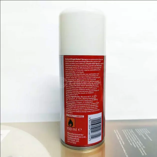 Picture of Radian Pain Rapid Relief Spray 150ml