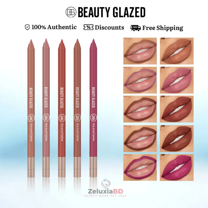 Picture of Beauty Glazed Waterproof & Long Lasting Lip Liner - B114 Chocolate