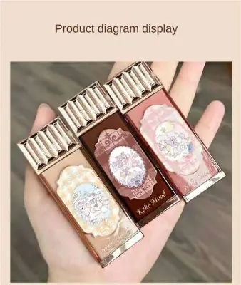 Picture of Flower Knows Chocolate Shop Cloud Lip Cream Delicate Clear Thin Autumn And Winter Milk Tea Color