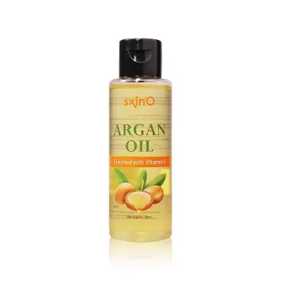Picture of skinO Argan Oil Enriched with Vitamin E - 100ml to all hair type