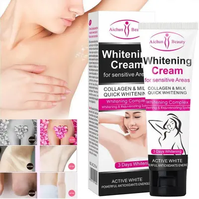 Picture of Aichun Beauty Armpit Whitening Cream Body Underarm Legs and Knees Private Parts Skin Whitening Skin-lightening- 50g