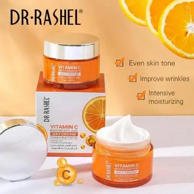 Picture of DR RASHEL Vitamin C Brightening & Anti-Aging Day Cream 50gm