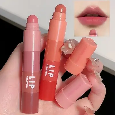 Picture of Cappuvini 4 In 1 Waterproof Long Lasting Non-stick Cup Lip Gloss Matte Velvet Lipstick Pen Crayon Lipstick Fashion Red Lip Tint Makeup Cosmetic