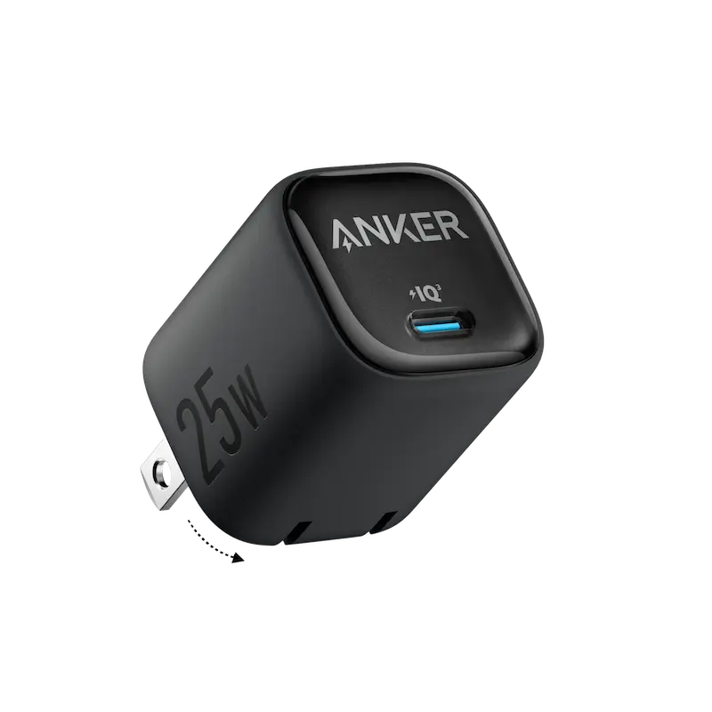 Picture of Anker Compact USB-C 25W Fast PD Wall Charger for Iphone, Samsung & Others (Cable Not Included)