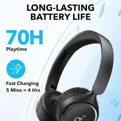 Picture of Anker Soundcore H30i Over Ear Ture Wireless Headphones With 40H Playtime, Hi-Res Audio, Noise Cancelling