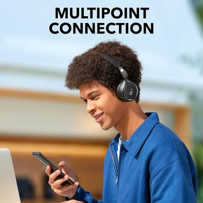 Picture of Anker Soundcore H30i Over Ear Ture Wireless Headphones With 40H Playtime, Hi-Res Audio, Noise Cancelling