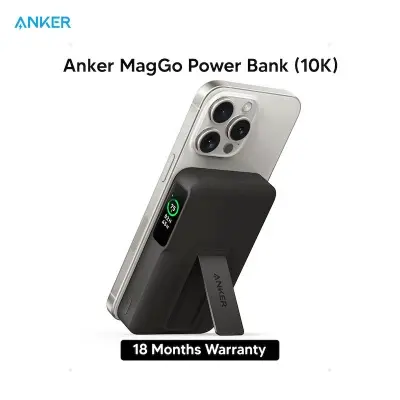 Picture of Anker MagGo 10K Magnetic Wireless Power Bank With Qi2 Certified, 10000mAh, 15W Wireless Fast Charging