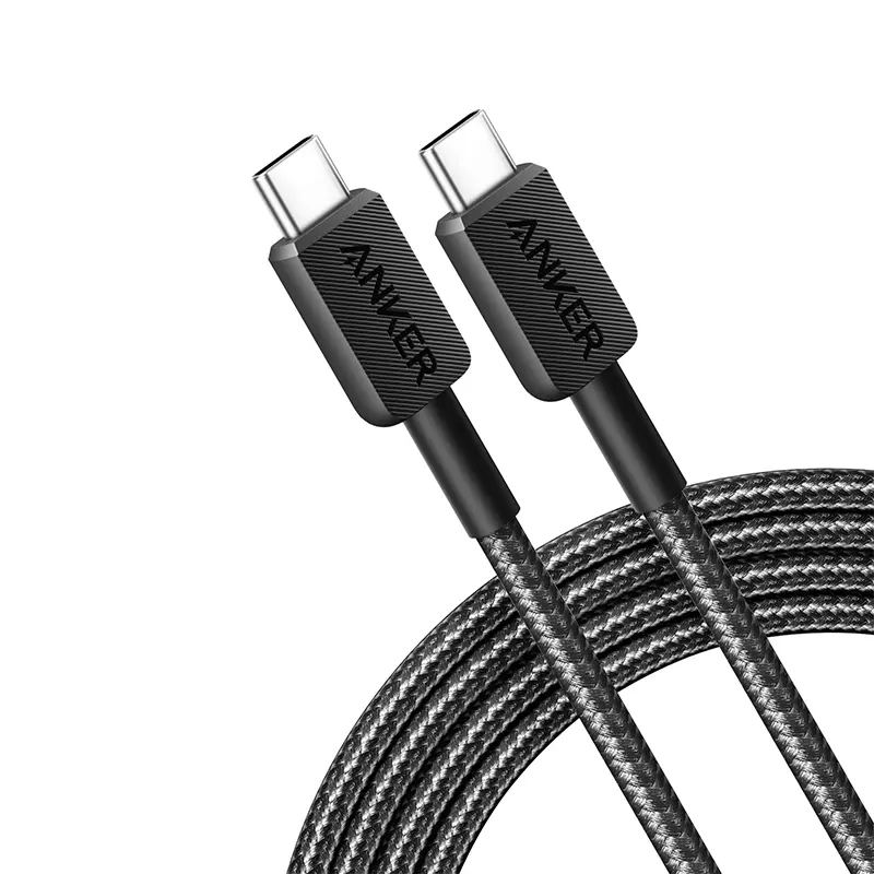 Picture of Anker 322 USB-C To USB-C Fast Charging Cable (3ft) With Durable & High-Speed Charging For Phones, Tablets & Others