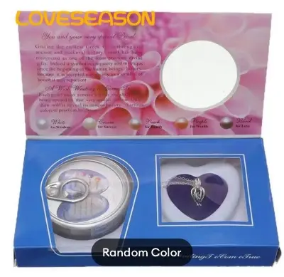 Picture of Love season Necklace Making Kit Cage Pearl in Kit Set Necklace Kit
