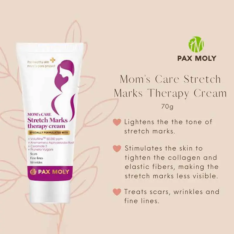 Picture of Pax Moly Mom's Care Stretch Mark Therapy Cream (70g)