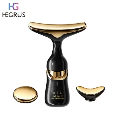 Picture of 3 IN 1 EMS Face Lifting Massager Neck Firming Eye Massage Skin Fine Lines Beauty Tools Skin Lifting Tightening Device Skin Care Tool