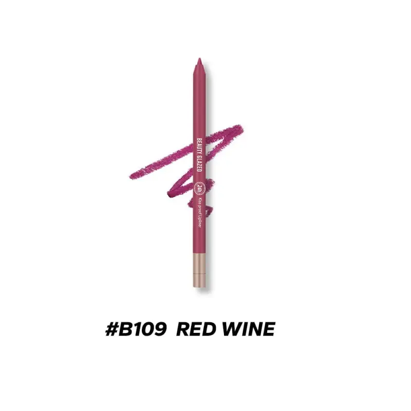 Picture of Beauty Glazed Waterproof & Long Lasting Lip Liner - Red Wine B109