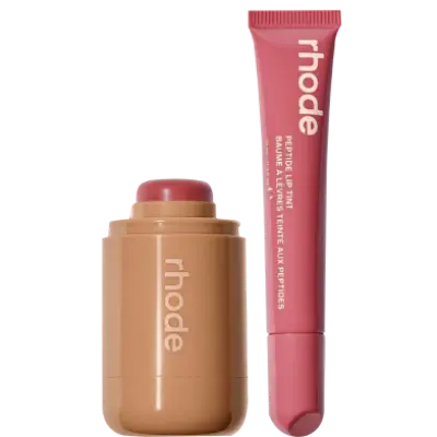 Picture of Rhode Sleepy Girl +Salty Tan Pocket Blush + Peptide Lip Tint Combo