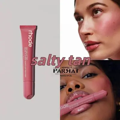 Picture of Rhode Sleepy Girl +Salty Tan Pocket Blush + Peptide Lip Tint Combo