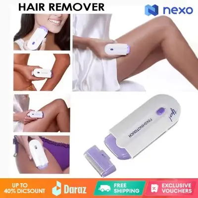 Picture of Hair Remover with Micro-Oscillation Technology for Pain-Free, Convenient, Instant Hair Removal Smooth Skin Painless Hair Eraser