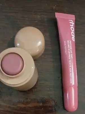 Picture of Rhode Sleepy Girl +Salty Tan Pocket Blush + Peptide Lip Tint Combo