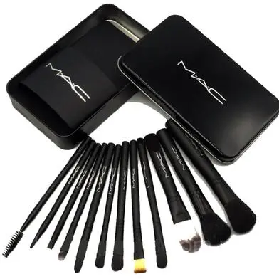 Picture of M.A.C Cosmetic Makeup Brush Set - 12 Pcs (Pack of 12)
