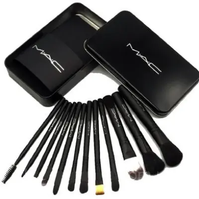Picture of M.A.C Cosmetic Makeup Brush Set - 12 Pcs (Pack of 12)