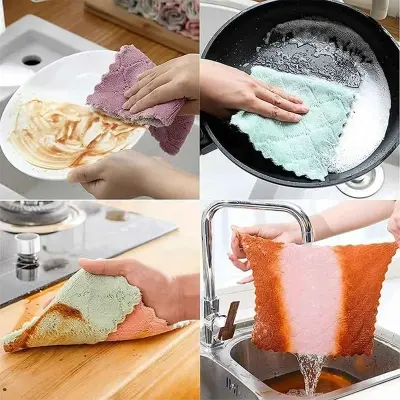 Picture of Microfiber Kitchen Towel 5Pcs Set (Multicolour)