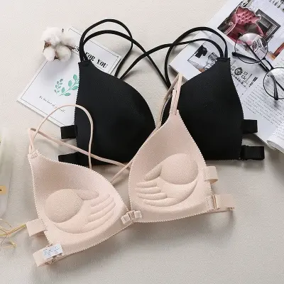 Picture of Cross Belt Triangle Cup Bra (RBR010)