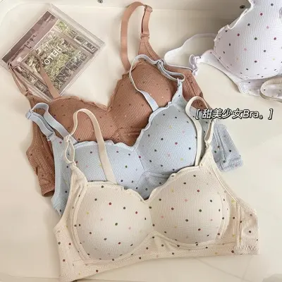 Picture of Polka Dot Padded Bra (RBR012)