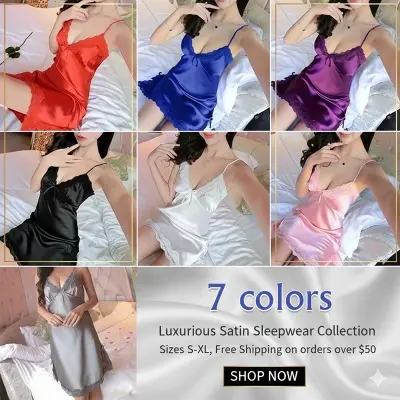 Picture of Silk Night Dress (RND001)