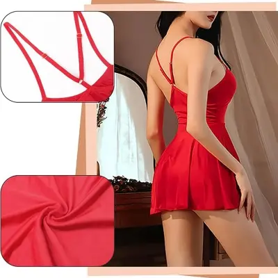 Picture of Ice Silk Nightgown(RND003)