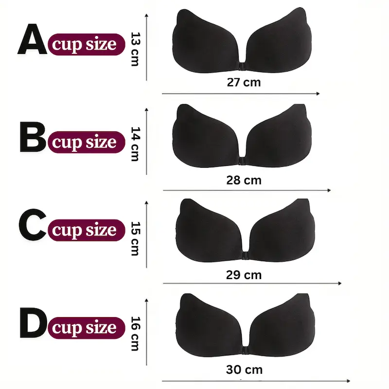 Picture of Butterfly Shape Sillicon Adhesive Invisible Bra (RPB001)