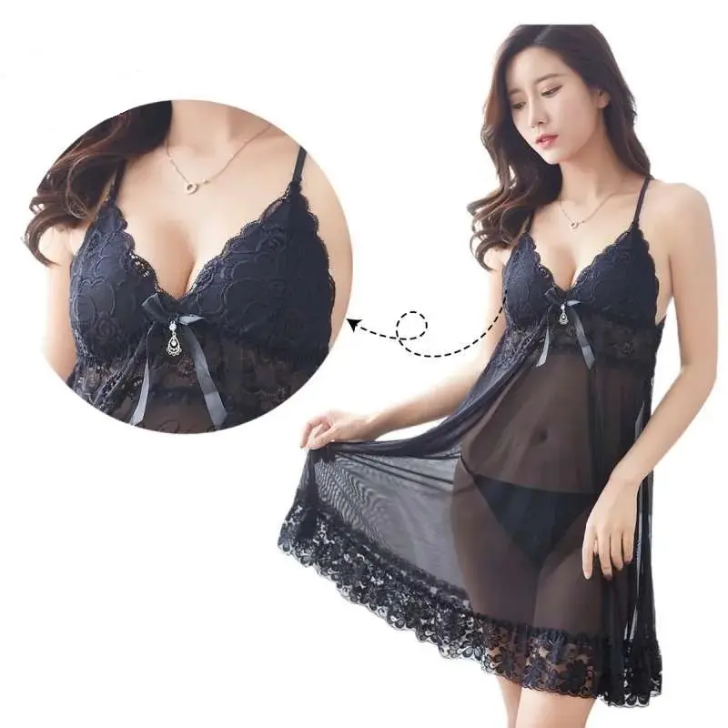 Picture of Romantic Lace Night Dress (DAB001)