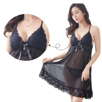 Picture of Romantic Lace Night Dress (DAB001)