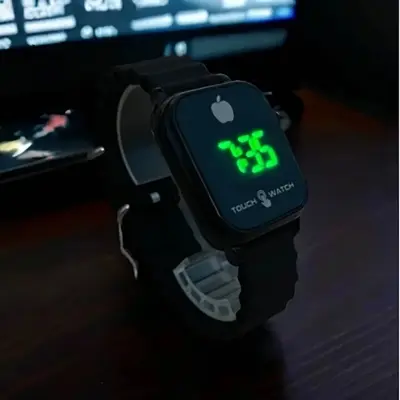Picture of New fashionable Digital Watch Touch Screen smartwatch silicone Wristwatch