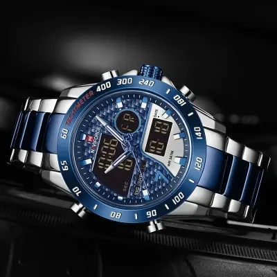 Picture of Naviforce Nf9171 Two-Tone Stainless Steel Wrist Watch for Men