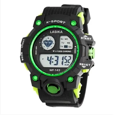 Picture of LASIKA Digital Sport Watch Backlit Multifunction Stopwatch Waterproof Sport Watches