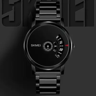 Picture of SKMEI 1260 Stainless Steel wrist watch for men - Black 
