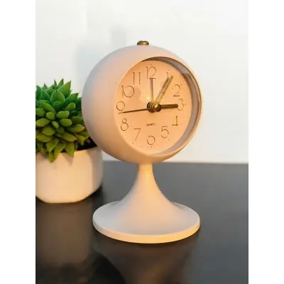 Picture of Table Alarm Clock Premium design White Color