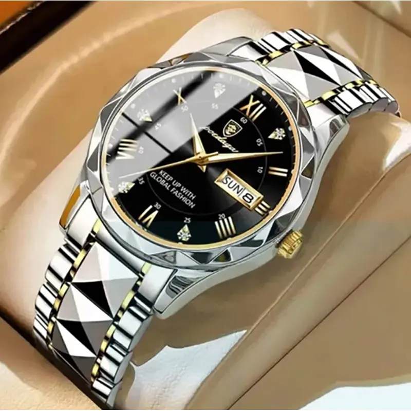 Picture of POEDAGAR 615 Luxury Men Watches Business Top Brand Man Wristwatch Waterproof Luminous Date Week Quartz Men's Watch