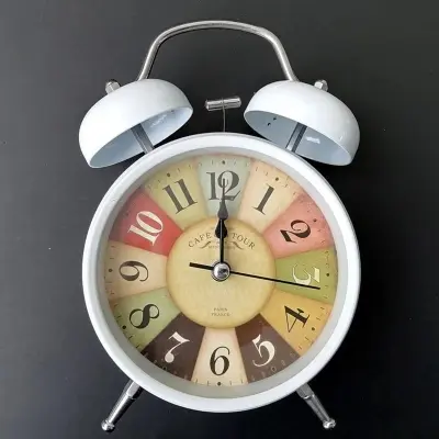 Picture of Kids Creative Alarm Clock Bedside Living Room Simple Students for Bedroom Bedside Desk