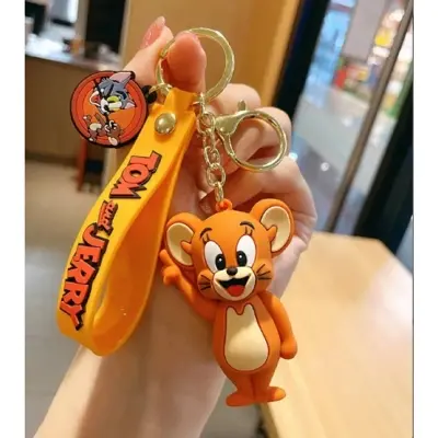 Picture of 1 Piece Tom Or Jerry Pendant Key Ring without hook