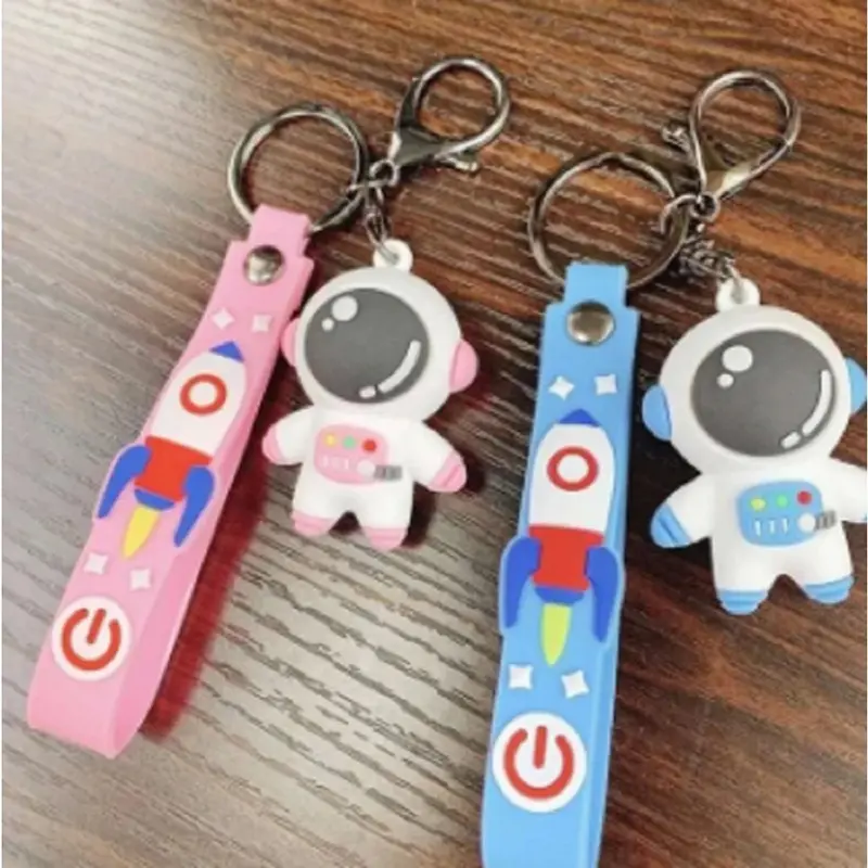 Picture of Creative Cute Cartoon Astronaut key ring without hook
