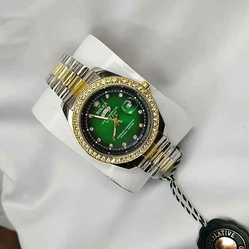 Picture of Rolex watch stylesish waterproof ladies  Stainless Steel Analog Watch for women