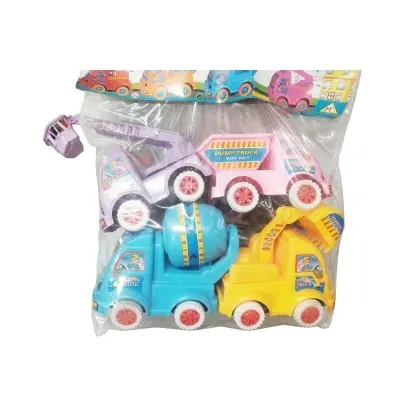 Picture of Veku for kids Construction track gari for kids 4pcs set