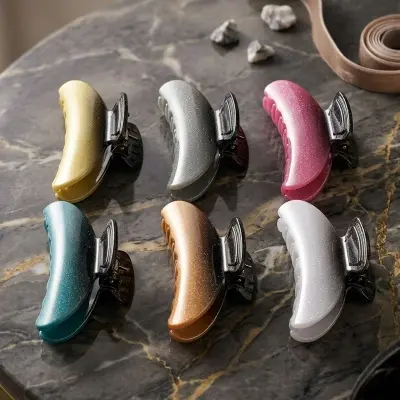 Picture of Super Quality Multicolour stylish Hair Clutcher for girls and women, Kakra, 1pcs