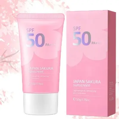 Picture of Laikou Japan Sakura Face Sunscreen SPF50 PA+++ 50gm