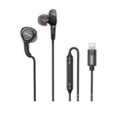 Picture of REMAX RM-655I MUSIC CALL METAL WIRED EARPHONE - Headphone - Ear Phone - Earphone