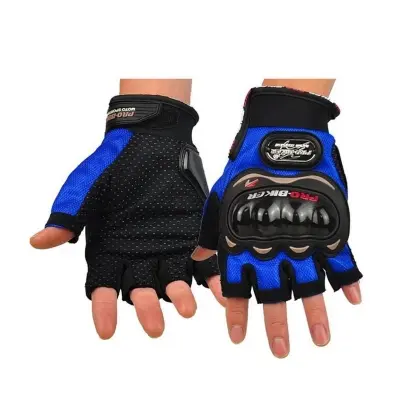 Picture of Pro-Biker Half Finger Hand Gloves