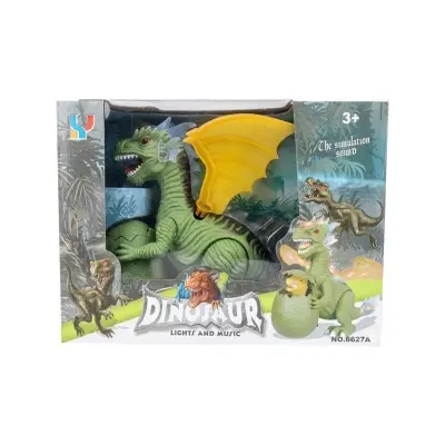 Picture of Dinosaur Lighting Simulation Sounds Walking Toy for Boys Girls Kids - Best Gift