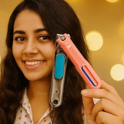 Picture of Smooth Quality Stainless Steel Clippers for Toenails and Fingernails - Perfect Nail Tools for Women And Men- 1 pcs