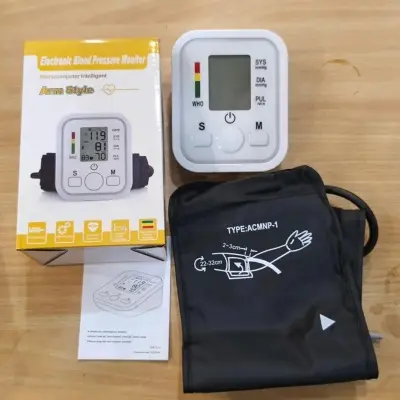 Picture of Blood Pressure Monitor | BP Apparatus With USB Power Supply | BP Monitor without Audio Voice Support | Digital Blood Pressure Monitor or Measurable Tool